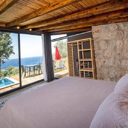 Private Pool With Garden For 2 People In Faralya, - Awz 229 Fethiye