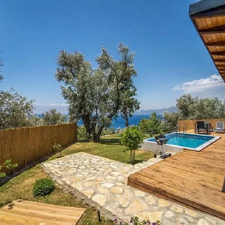 Private Pool With Garden For 2 People In Faralya, - Awz 229 فتحية